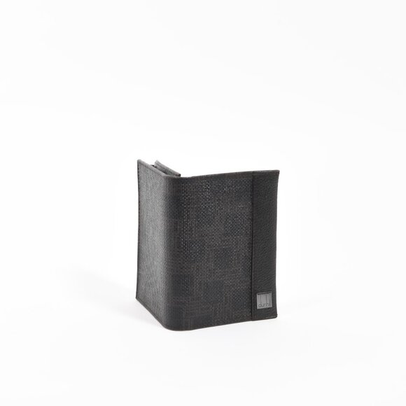 Dunhill Black Leather Textured Card Wallet Bifold – New with Box - Picture 9 of 9
